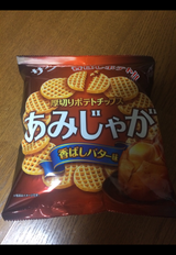 東ハト あみじゃが香ばしバター味 58g