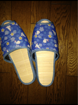 シルクロード W底竹中スリッパ 1P