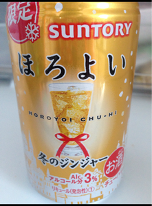 サントリー　ほろよい　冬のジンジャー缶　３５０ｍｌの商品写真
