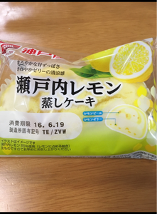 神戸屋　瀬戸内レモン蒸しケーキ　１Ｐの商品写真