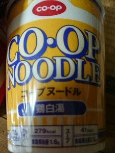 COOP ヌードル鶏白湯 72g