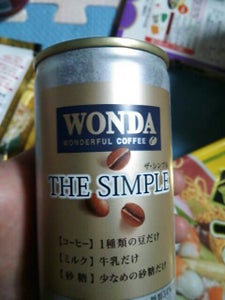 アサヒ　ワンダザ・シンプル　缶　１８５ｇの商品写真