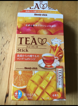 AGF ティーハートマンゴー&オレンジ 6本