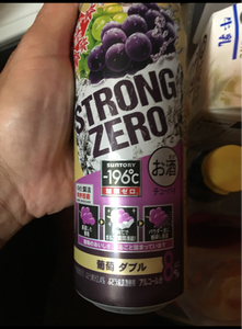 −１９６度Ｃストロングゼロ葡萄ダブル缶　５００ｍｌの商品写真
