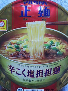 マルちゃん　マルちゃん正麺塩担担麺カップ　１０２ｇの商品写真