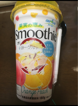 果実の恵みスムージーオレンジピーチ 180g