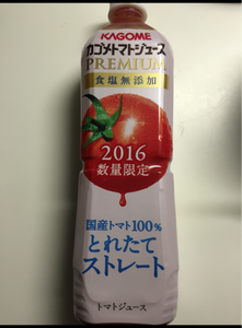 カゴメトマトジュースプレミアム食塩無添加７２０ｍｌのレビュー画像
