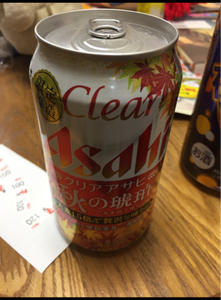 クリアアサヒ　秋の琥珀　缶　３５０ｍｌの商品写真