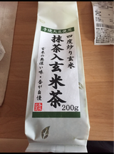 佐々木 静岡茶の葉 抹茶入玄米茶 200g