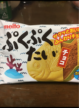 名糖 ぷくぷくたい チョコ 袋 1個