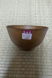 洗浄多用椀　羽反全木目　茶の商品写真