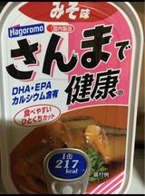はごろも さんまで健康 みそ味 カク5A 100g