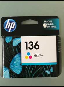 ＨＰ　インク　ｈｐ１３６カラー　Ｃ９３６１ＨＪのレビュー画像