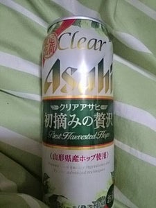 クリアアサヒ　初摘みの贅沢　缶　５００ｍｌの商品写真