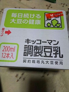 キッコーマンＳＦ　調製豆乳　２００ｍｌ×１２本の商品写真