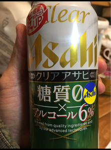 クリアアサヒ　糖質０　缶　５００ｍｌの商品写真
