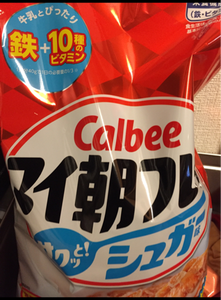 カルビー　マイ朝フレークシュガー味　４００ｇの商品写真