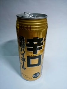 アサヒ　辛口焼酎ハイボールドライレモン缶５００ｍｌのレビュー画像