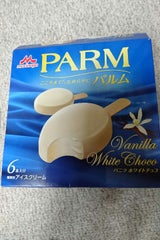 森永乳業 パルムバニラホワイトチョコ 1箱