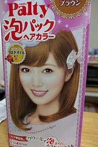 パルティ　泡パックヘアカラー　マカロンブラウンの商品写真