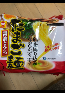 マルちゃん　たまご麺　醤油とんこつ　４６０ｇの商品写真