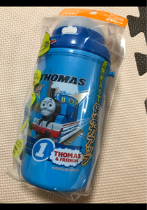 ＯＳＫ　ストロー付水筒　きかんしゃトーマスのレビュー画像