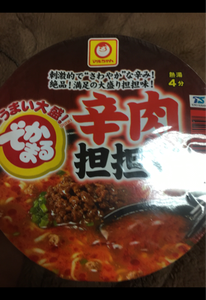 マルちゃん　でかまる辛肉担担麺　１５９ｇの商品写真