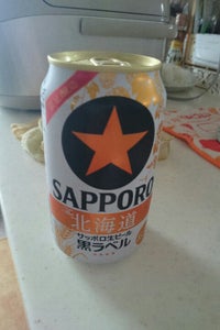 サッポロ　黒ラベル　Ｔｈｅ北海道　缶　３５０ｍｌの商品写真