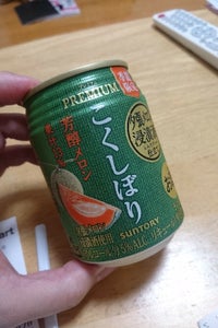 サントリー　こくしぼりＰ芳醇メロン　缶　２５０ｍｌの商品写真