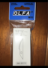 オルファ アートナイフプロ替刃 曲線刃 3枚