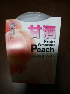 ヤマク食品　フルーツ甘酒　ピーチ　１８０ｇの商品写真