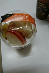 わたしのしふく お芋とりんごのケーキプリン