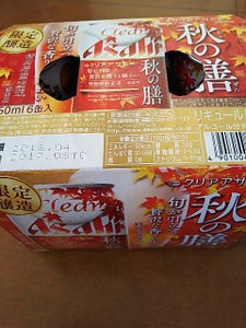 クリアアサヒ　秋の膳　缶　３５０ｍｌ×６の商品写真