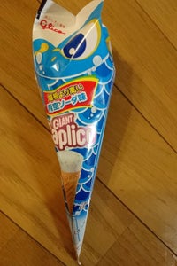 グリコ　ジャイアントカプリコ青空ソーダ味　１本の商品写真