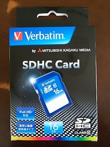 Ｖｅｒｂａｔｉｍ　ＳＤＨＣ１６ＧＪＶＢ１のレビュー画像