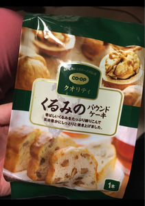 COOP くるみのパウンドケーキ