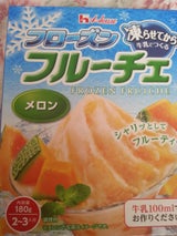 ハウス フローズンフルーチェメロン 180g
