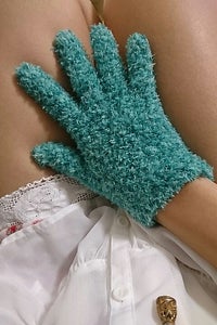 武田コーポレーション　キッズふわふわ手袋杢柄　１双のレビュー画像