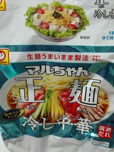 マルちゃん　マルちゃん正麺冷し中華５Ｐ　５９０ｇの商品写真