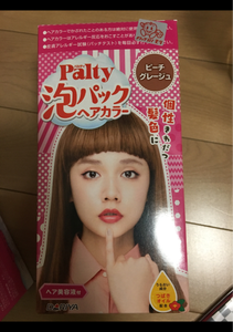 パルティ　泡パックヘアカラーピーチグレージュ　１個の商品写真