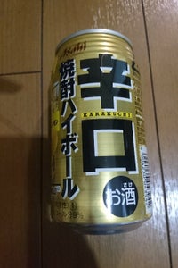 アサヒ　辛口焼酎ハイボールドライレモン缶３５０ｍｌのレビュー画像