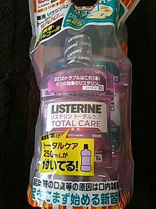 ツルハグループ限定 薬用リステリン トータルケア ゼロ 1000ml + トータルケア 250mlの商品写真