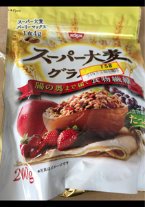 日清シスコ　スーパー大麦グラノーラ　２００ｇの商品写真