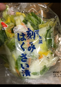 三井食品　刻み白菜漬　１７０ｇのレビュー画像
