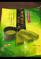 中新 宇治抹茶ウエハース 10枚