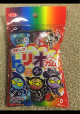 トップ製菓 スティックトリオガム 6本