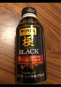 アサヒ　ワンダ極ブラック　ボトル缶　４００ｇの商品写真