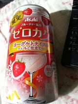 アサヒ ゼロカク ヨーグルトいちご 缶 350ml