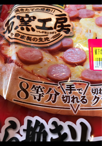 日本ハム　Ｄポルコあら挽きソーセージピザ　１８５ｇの商品写真