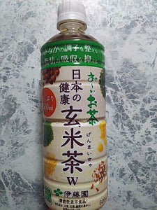 新お〜いお茶ＨＰ日本の健康玄米茶　６００ｍｌの商品写真